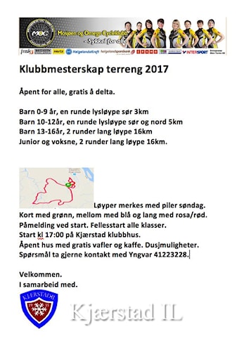 Sykkling på Kjærstad